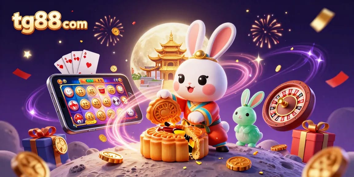 Experience exciting gaming moments at tg88 com with vibrant slot games and festive casino visuals.
