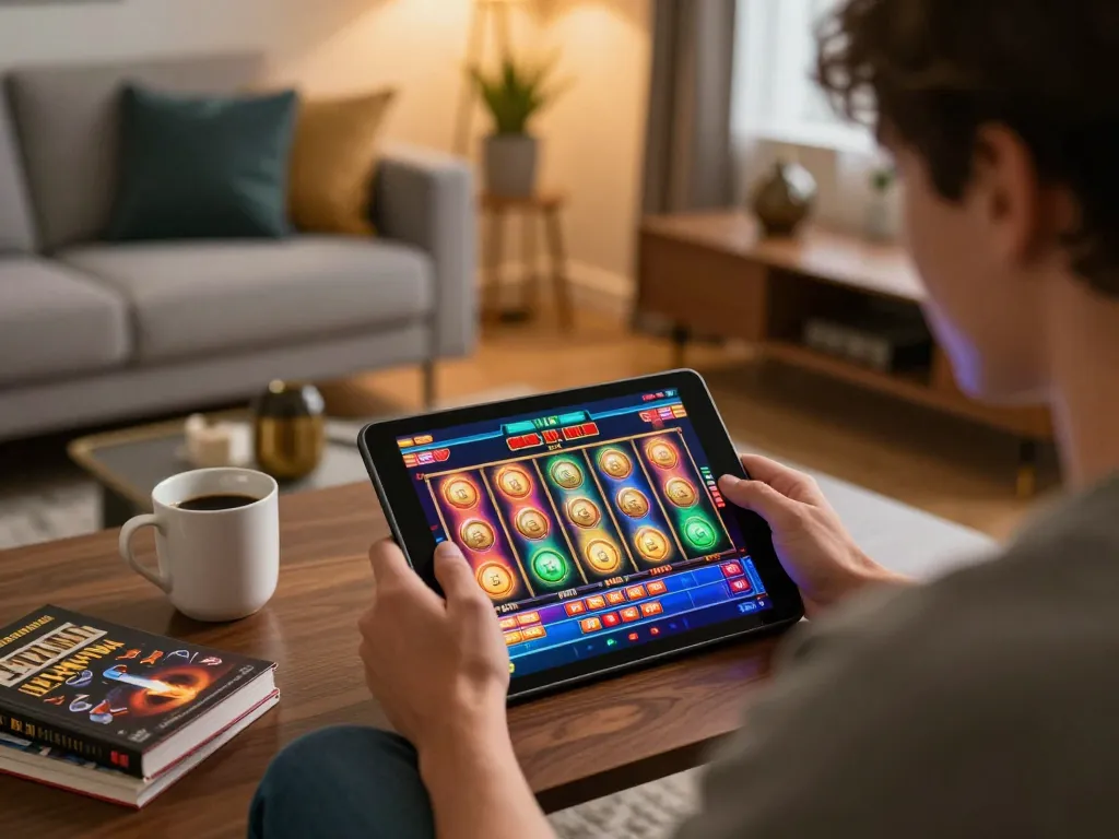 Engaging online gameplay at Casino vu88 with vibrant slots display creating immersive experience