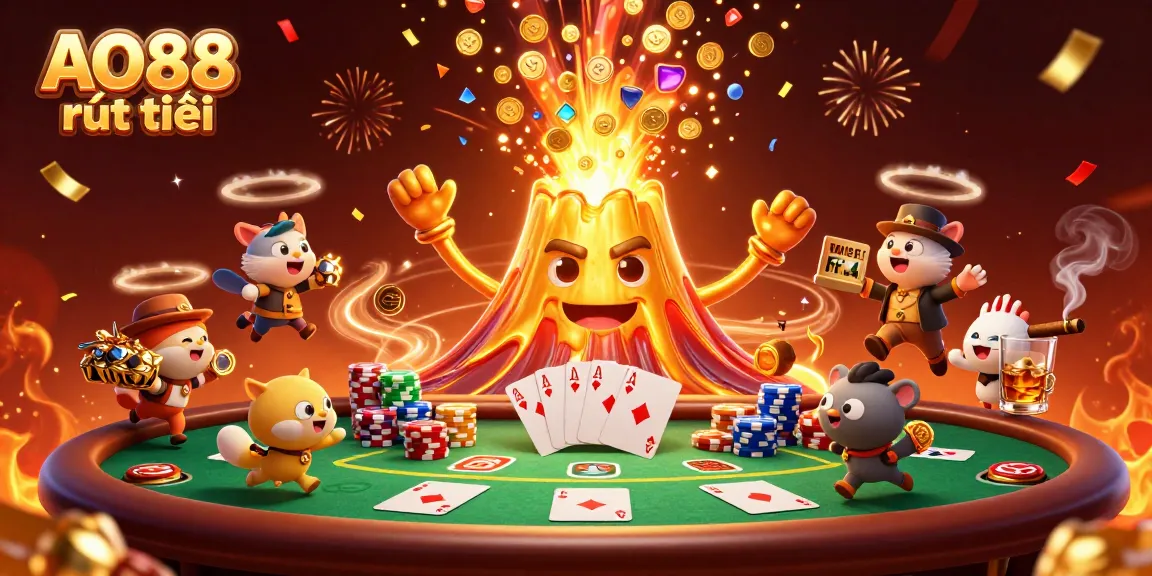 Engage in thrilling gaming adventures at AO88 rút tiền, where fortune awaits!