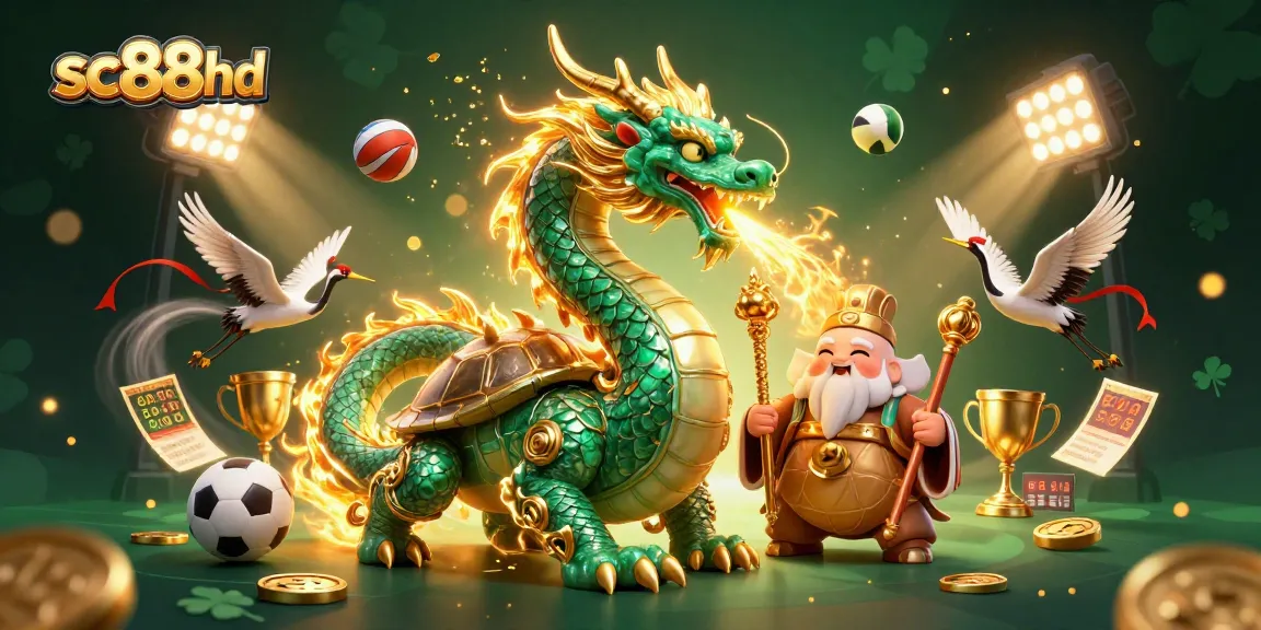 Engage in thrilling games with sc88hd's vibrant casino illustration and dynamic sports elements.