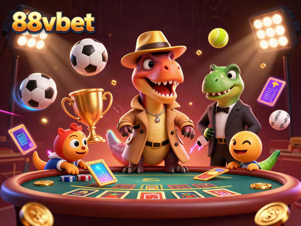 Experience thrilling betting action in 88vbet as a velociraptor card counter encounters a suspicious pit boss.