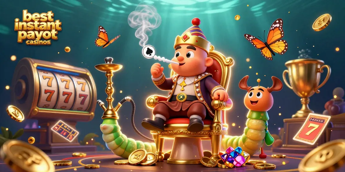 Experience the thrill of the best instant payout casinos with vibrant characters and dynamic gaming elements.