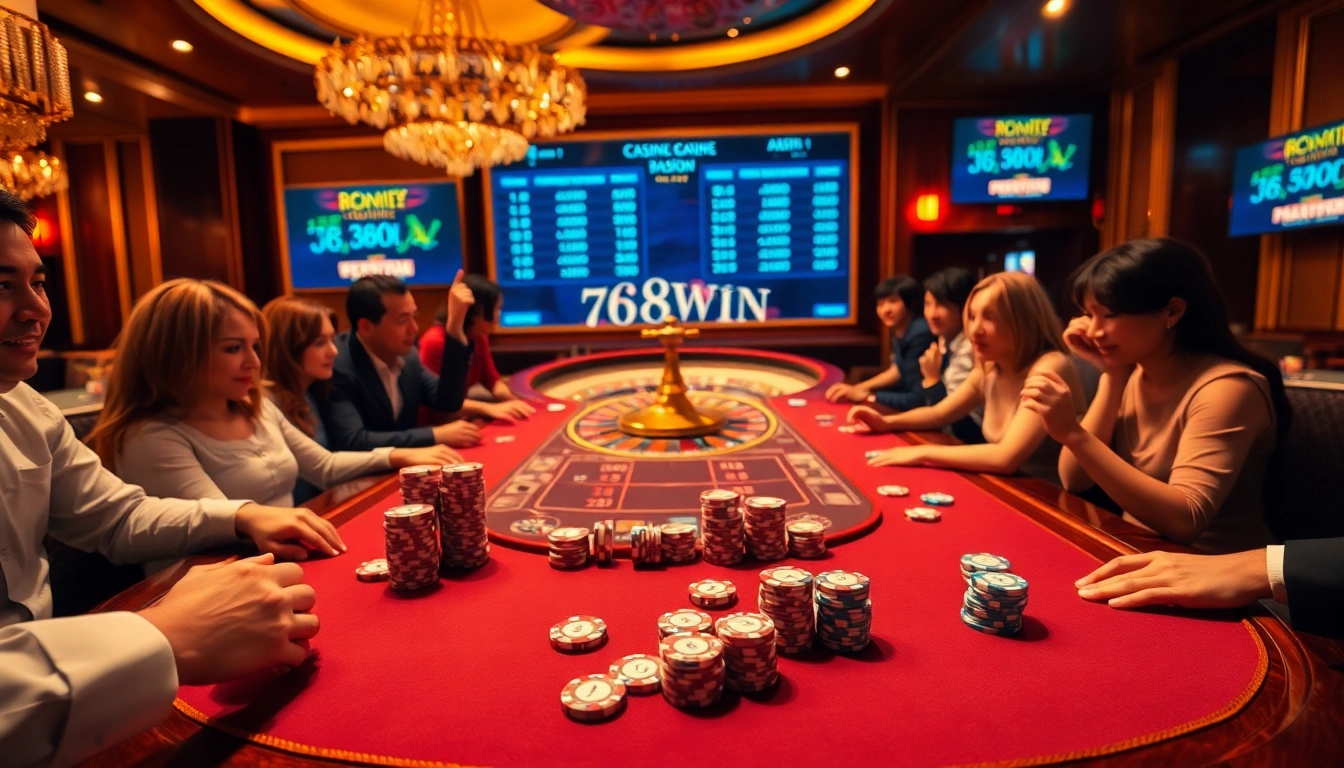 Experience thrilling gambling action at 789win's luxurious casino tables.