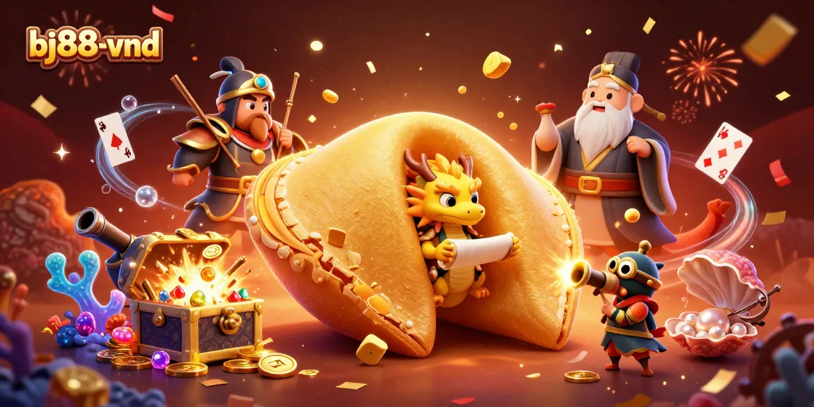 Experience the excitement of bj88-vnd with golden treasures, dynamic gaming action, and vibrant celebration effects.
