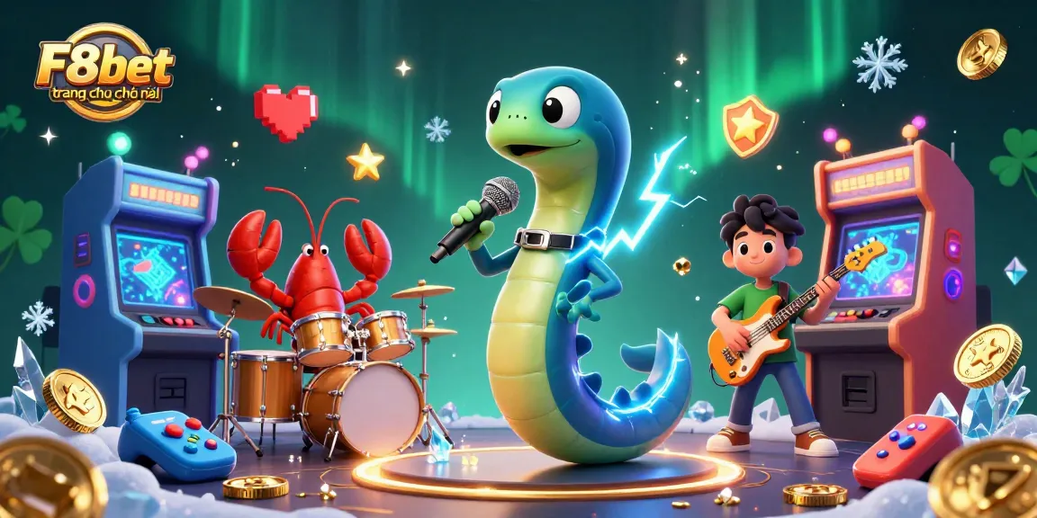 Join the excitement of F8bet trang chủ chính thức in this lively underwater casino scene with thrilling gaming action.